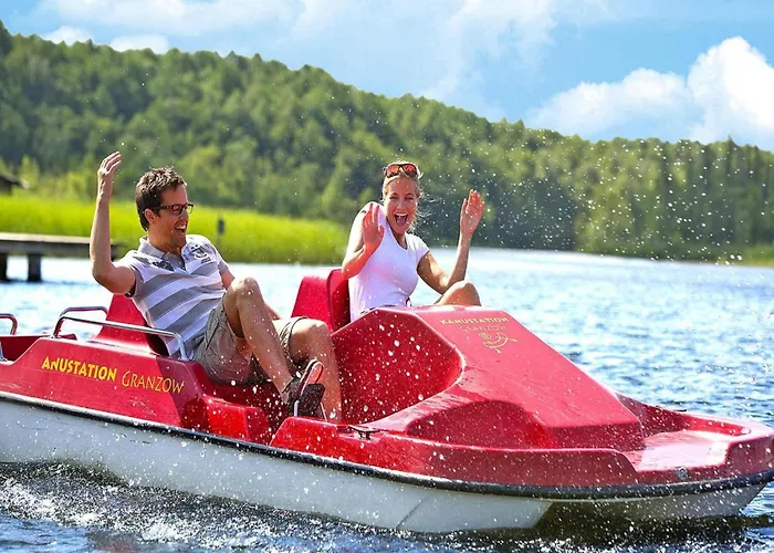 Mit Sauna Im Mirow בית נופש